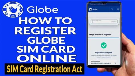 how to register globe sim|Globe SIM Card Registration: Telco Releases Guide on How To .